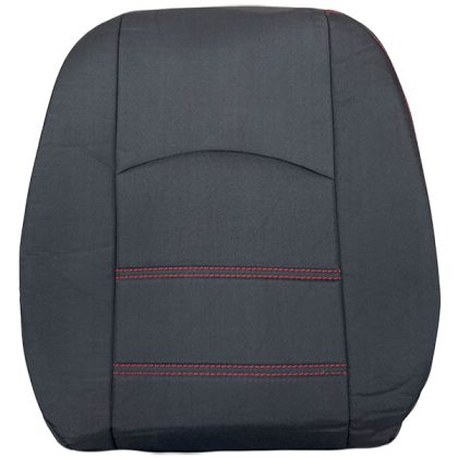 روکش صندلی پژو 206 پارچه ای مشکی خط قرمز